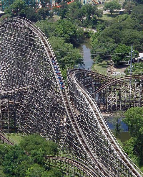 six flags over texas map. Six Flags Over Texas