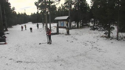 West Yellowstone Rendezvous Ski Trails Montana Usa Kamery Internetowe Webcams