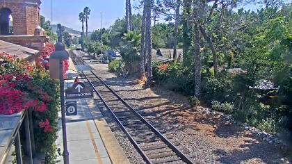 San Juan Capistrano - Railway station, California (USA) - Live View